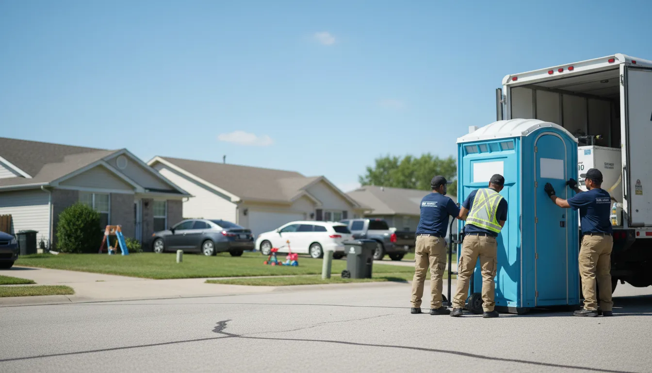 Standard Porta Potty Rentals in Arkansas near me
